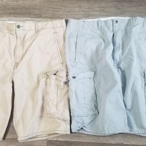 2 Levi's Cargo Shorts
